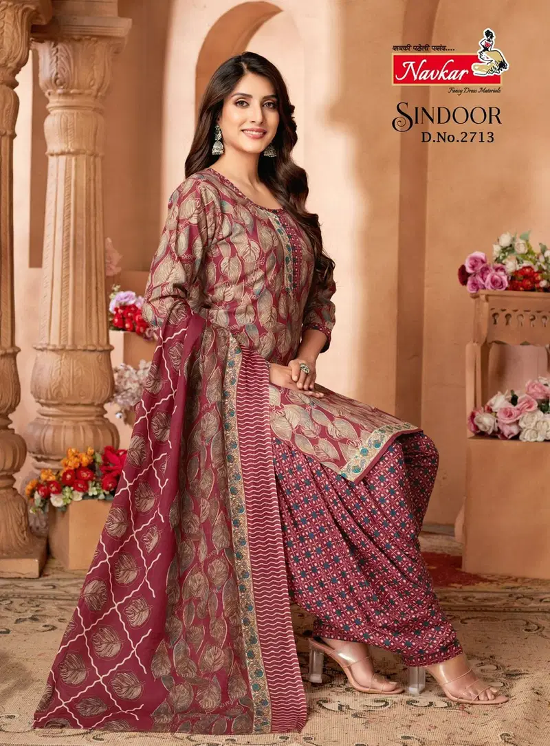 Sindoor Vol 27 By Navkar Indo Cotton Readymade Dress Wholesale Shop In Surat